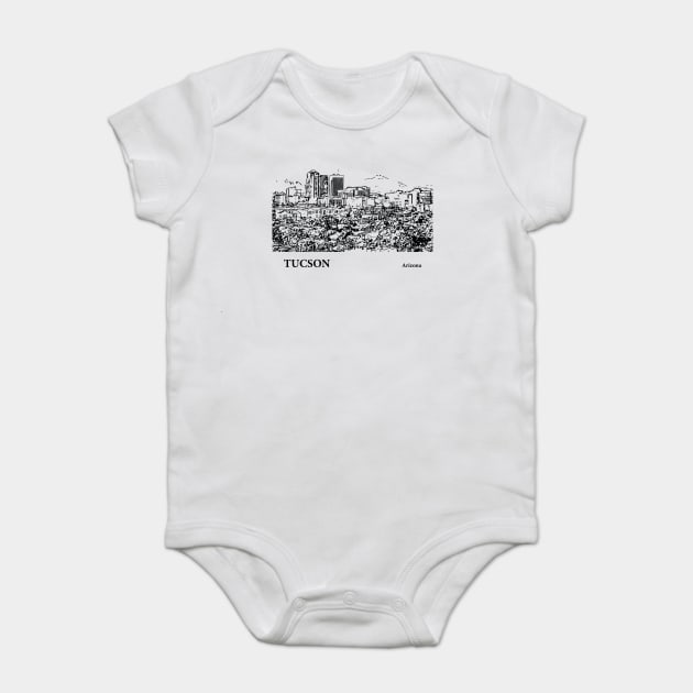 Tucson Arizona Baby Bodysuit by Lakeric